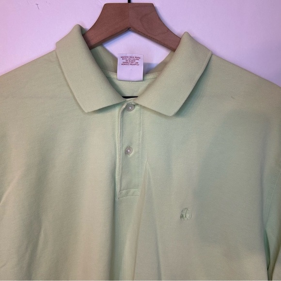 Brooks Brothers Men’s Lime Green Short Sleeve Polo Golf Shirt, Size XL - Picture 2 of 7